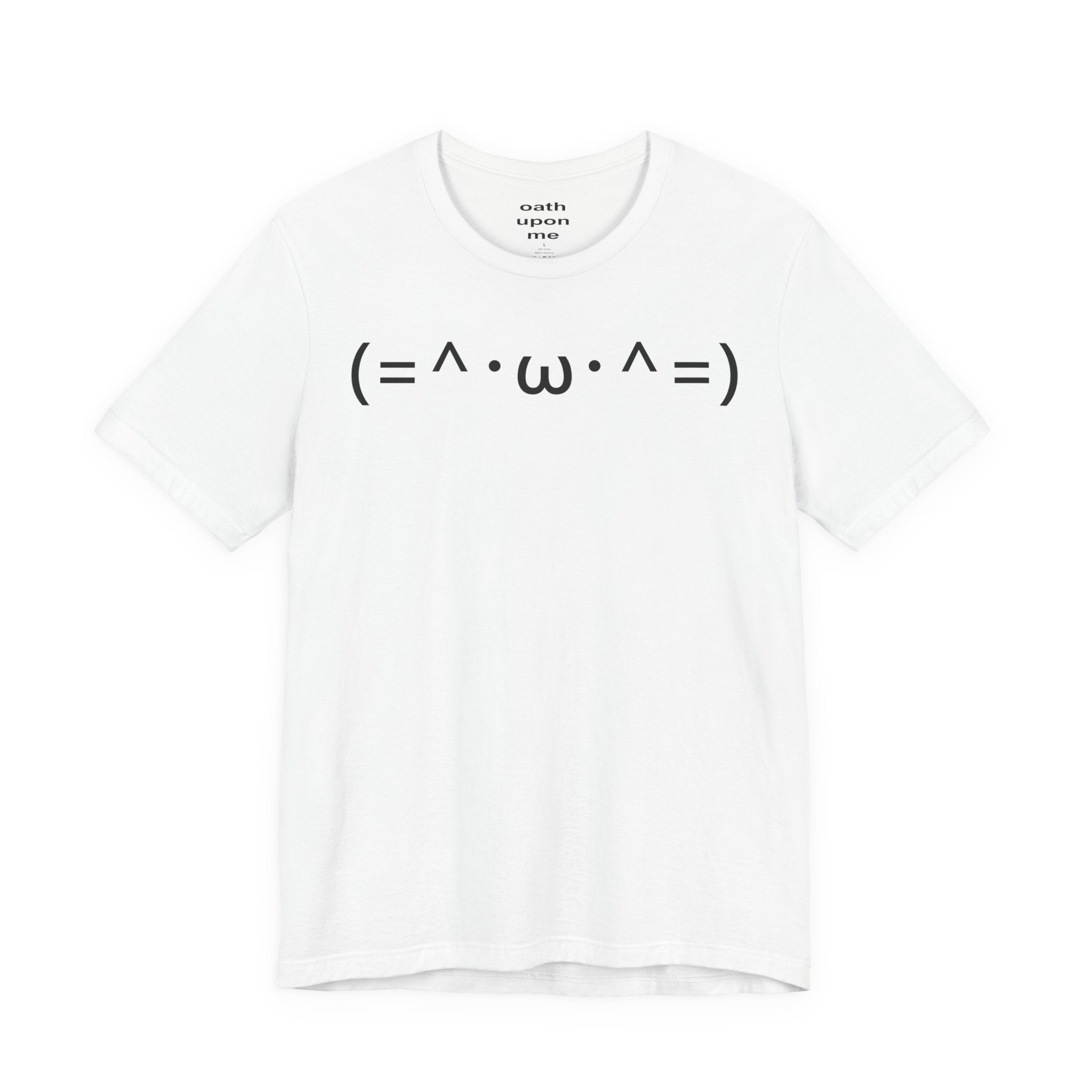 "(=^･ω･^=)" T-shirt